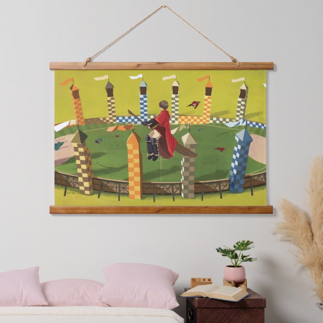 HARRY POTTER™ Seeking the Golden Snitch Hanging Tapestry (Bedroom)