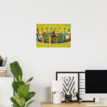 HARRY POTTER™ Seeking the Golden Snitch Poster
