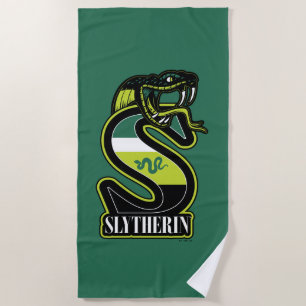 HARRY POTTER™ SLYTHERIN™ Athletic Badge Beach Towel