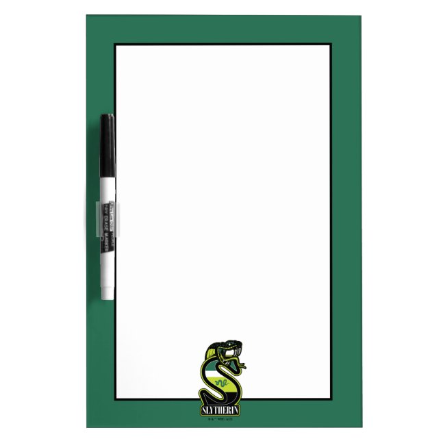 HARRY POTTER™ | SLYTHERIN™ Athletic Badge Dry Erase Board (Front)