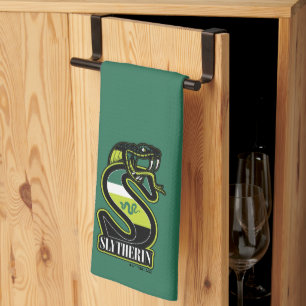 HARRY POTTER™ SLYTHERIN™ Athletic Badge Kitchen Towel