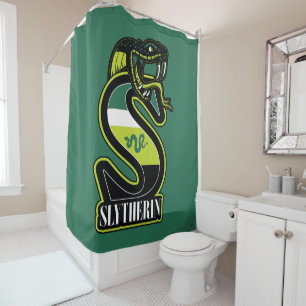 HARRY POTTER™ SLYTHERIN™ Athletic Badge Shower Curtain
