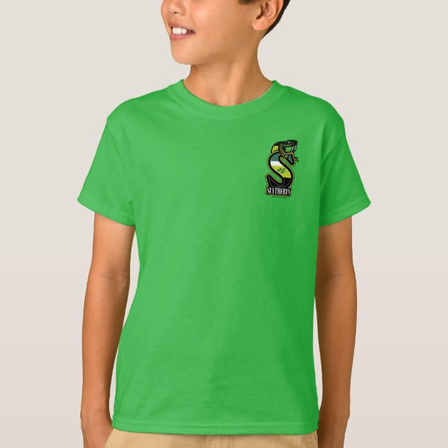 HARRY POTTER™ | SLYTHERIN™ Athletic Badge T-Shirt (Front)