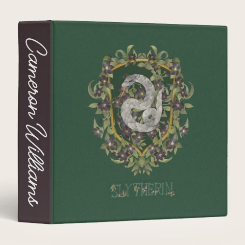 HARRY POTTER™ | SLYTHERIN™ Crest 3 Ring Binder