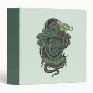 Harry Potter Slytherin Crest 3 Ring Binder