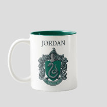 Harry Potter | Slytherin Crest | Add Your Name Two-Tone Coffee Mug