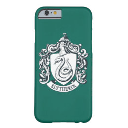 Harry Potter | Slytherin Crest - Black and White Barely There iPhone 6 Case