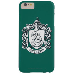 Harry Potter | Slytherin Crest - Black and White Barely There iPhone 6 Plus Case