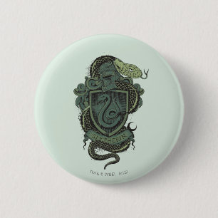 Harry Potter    Slytherin Crest Button