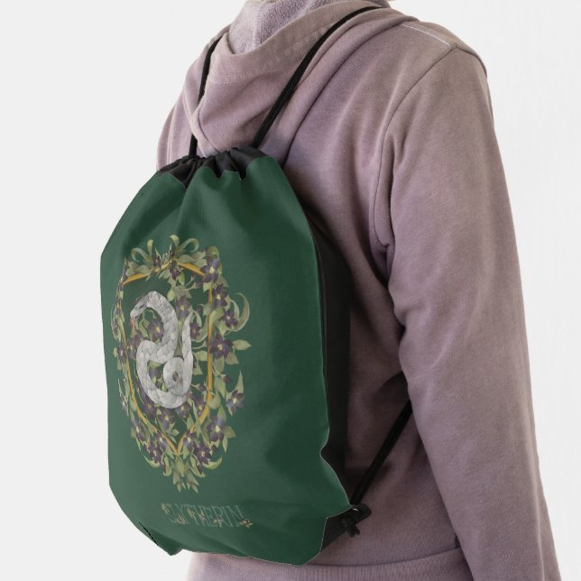 HARRY POTTER™ | SLYTHERIN™ Crest Drawstring Bag (Insitu)