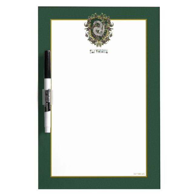 HARRY POTTER™ | SLYTHERIN™ Crest Dry Erase Board (Front)