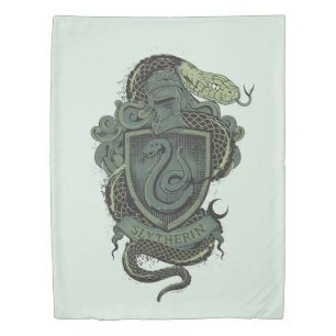 Harry Potter Slytherin Crest Duvet Cover