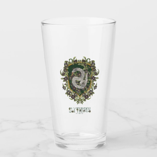HARRY POTTER™ | SLYTHERIN™ Crest Glass (Front)