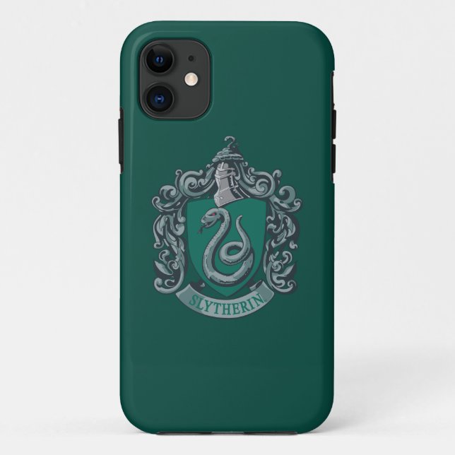 Harry Potter | Slytherin Crest Green Case-Mate iPhone Case (Back)