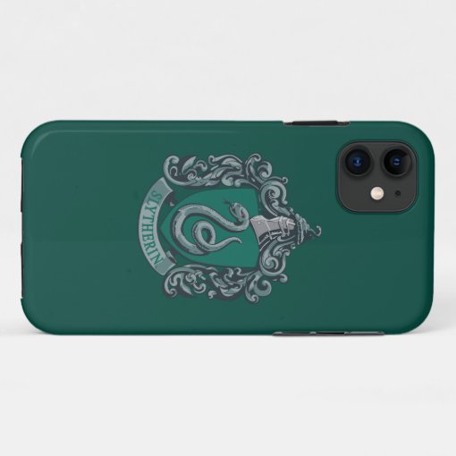 Harry Potter | Slytherin Crest Green Case-Mate iPhone Case | Zazzle