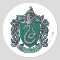 Harry Potter | Slytherin Crest Green Classic Round Sticker