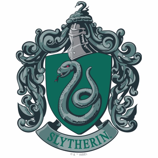 Harry Potter | Slytherin Crest Green Cutout (Front)