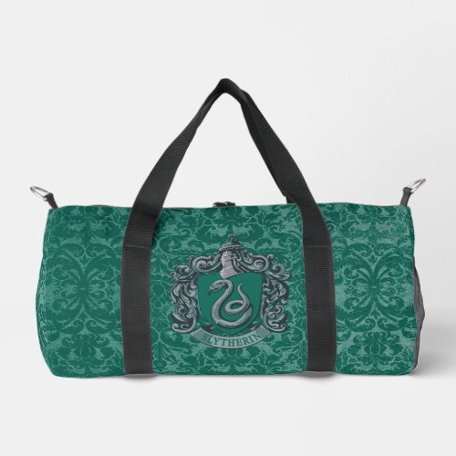 Harry Potter  Slytherin Crest Green Duffle Bag