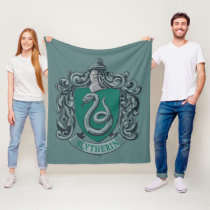 Harry Potter | Slytherin Crest Green Fleece Blanket