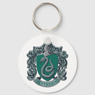 Harry Potter Slytherin Crest Green Keychain