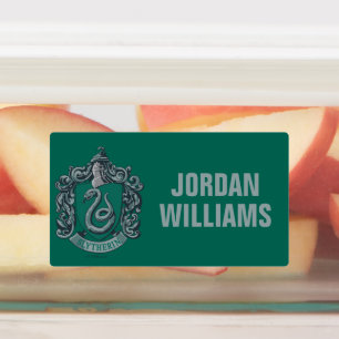 Harry Potter Slytherin Crest Green Labels