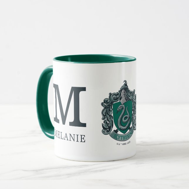 Harry Potter | Slytherin Crest Green Mug (Front Left)