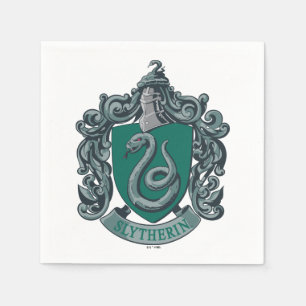 Harry Potter Slytherin Crest Green Napkins