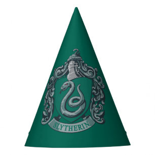 Harry Potter Slytherin Crest Green Party Hat