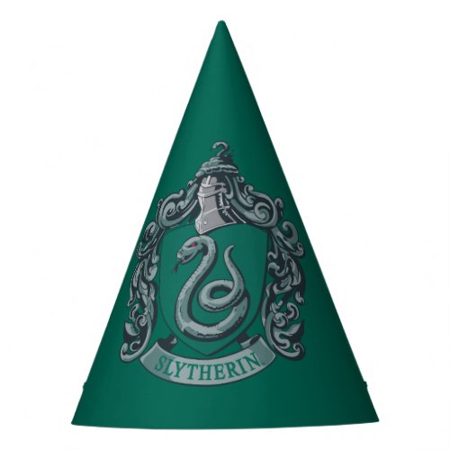 Harry Potter  Slytherin Crest Green Party Hat