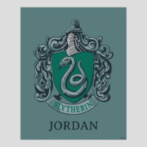 Harry Potter | Slytherin Crest Green Poster