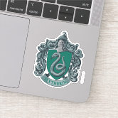 Harry Potter Slytherin Schlange Sticker – Glänzend Weiß, 10x10 Cm, Vinyl Aufkleber