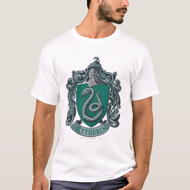 Harry Potter | Slytherin Crest Green T-Shirt (Front)