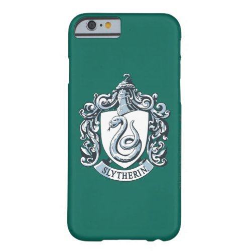Harry Potter  Slytherin Crest _ Ice Blue Barely There iPhone 6 Case