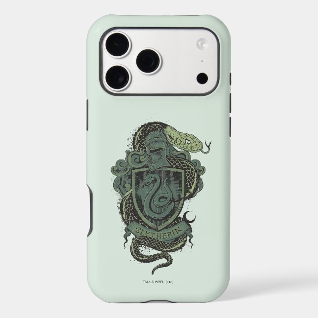 Harry Potter | Slytherin Crest Iphone Case (Back)