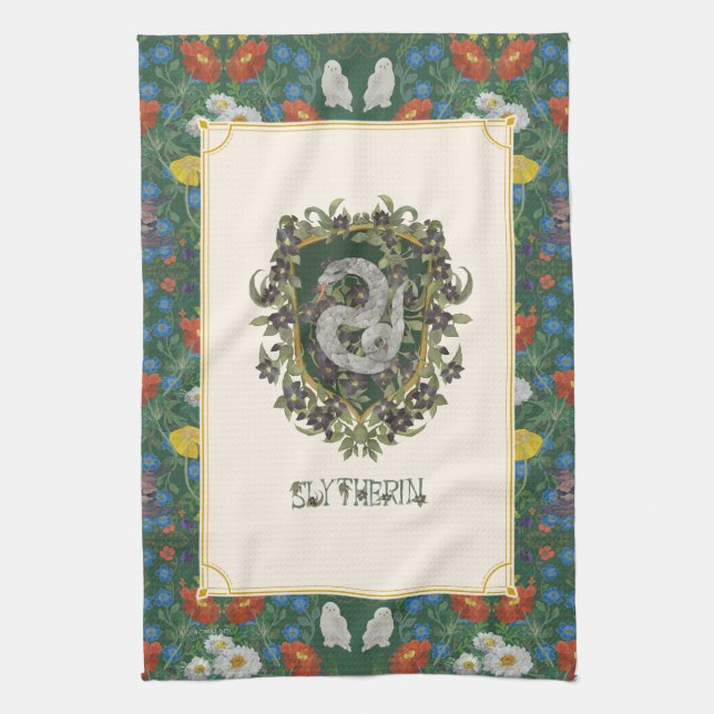 HARRY POTTER™ | SLYTHERIN™ Crest Kitchen Towel (Vertical)