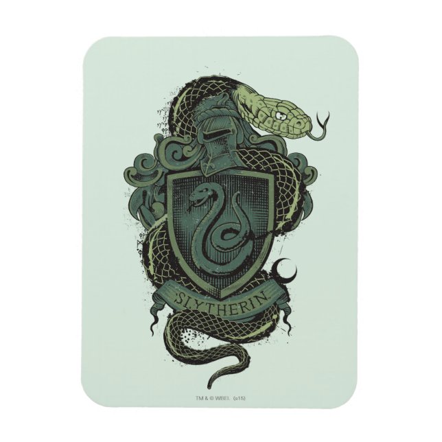 Harry Potter  | Slytherin Crest Magnet (Vertical)