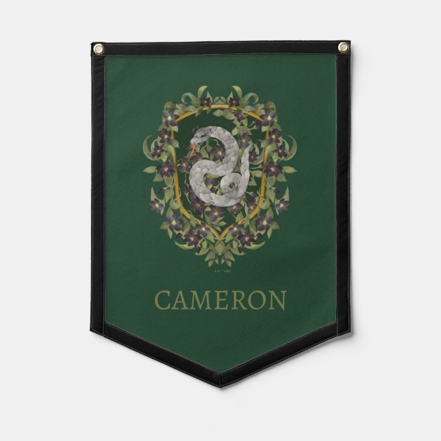 HARRY POTTER™ | SLYTHERIN™ Crest Pennant (Front)