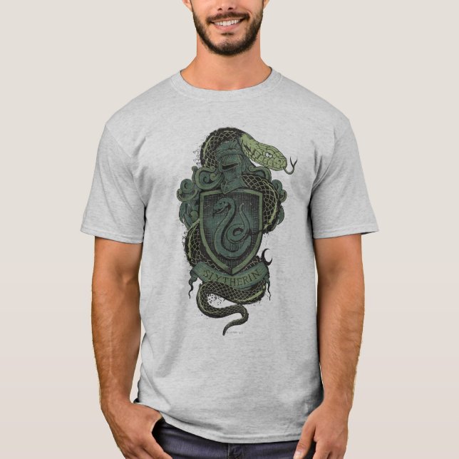 Harry Potter | Slytherin Crest T-Shirt (Front)