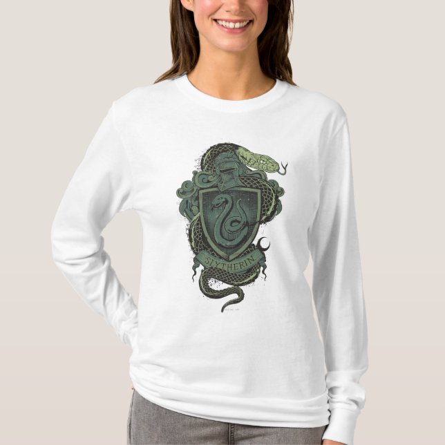 Harry Potter | Slytherin Crest T-Shirt (Front)