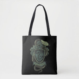 Harry Potter Slytherin Crest Tote Bag