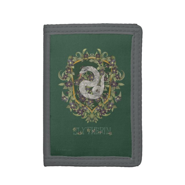 HARRY POTTER™ | SLYTHERIN™ Crest Tri-fold Wallet (Front Vertical)