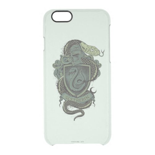 Harry Potter  Slytherin Crest Clear iPhone 66S Case
