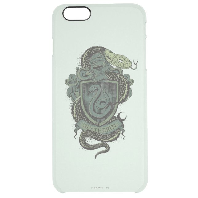 Harry Potter | Slytherin Crest Uncommon iPhone Case (Back)
