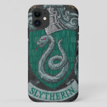 Harry Potter | Slytherin Crest - Vintage iPhone 11 Case