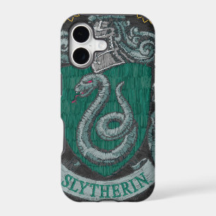 Harry Potter Slytherin Crest - Vintage iPhone 17 Case