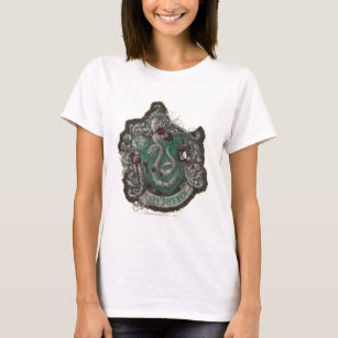 Harry Potter   Slytherin Crest - Vintage T-Shirt