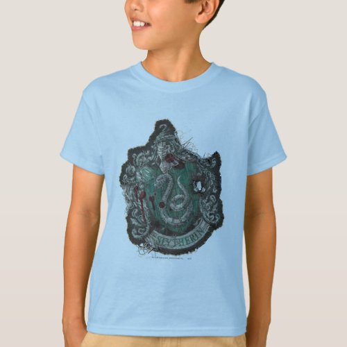 Harry Potter  Slytherin Crest _ Vintage T_Shirt