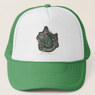 Harry Potter   Slytherin Crest - Vintage Trucker Hat