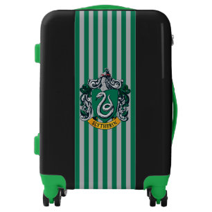Harry Potter Slytherin Crest With Gold Banner Luggage