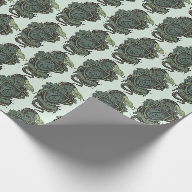 Harry Potter  | Slytherin Crest Wrapping Paper (Corner)